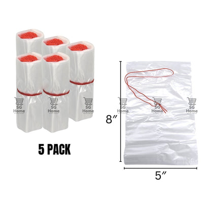 Food Bag HDPE Plastic Bag | String Food bag | High Quality |Food Grade HDPE Plastic Bag