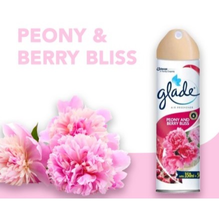 Glade Air Freshener Spray Fragrance Scent Spray Deodorizer Home | Car Ocean Peony Lemon Lavender 350ml [Mix & Match]