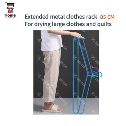 Extra Thick Metal Hanger  Anti-Slip Pvc Stainless Steel  SET