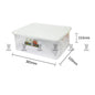 Transparent multi-purpose storage box | storage container | storage box | food container | Food grade Big Size