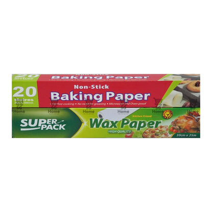 Non stick Baking Paper | Wax Paper | Heavy Duty Aluminum Foil | Food Grade 300mm