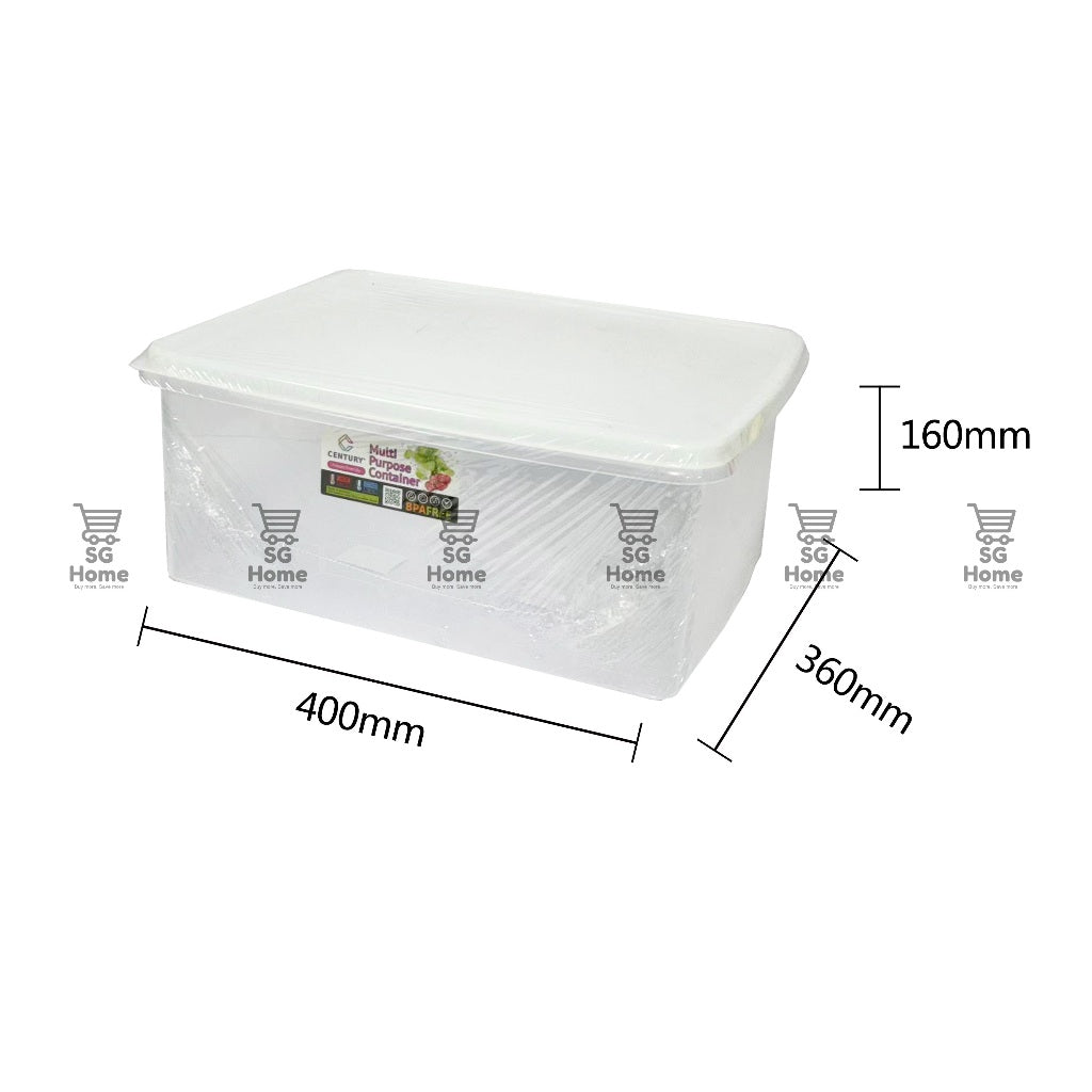 Transparent multi-purpose storage box | storage container | storage box | food container | Food grade Big Size