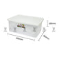 Transparent multi-purpose storage box | storage container | storage box | food container | Food grade Big Size