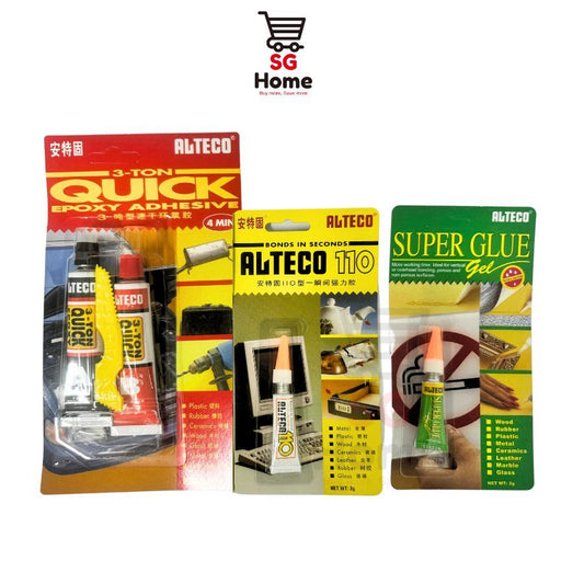 Super Glue | Alteco Gel Super Glue | Metal rubber plastic ceramics plastics acrylic wood