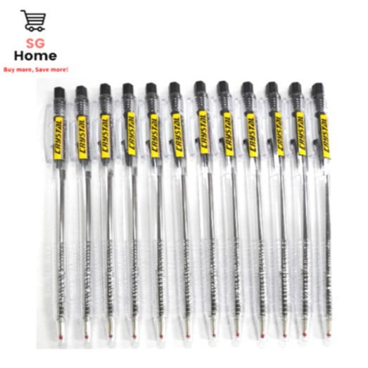 Ball Pen | Black Ball Pen | Blue Ball Pen | 12 Pcs