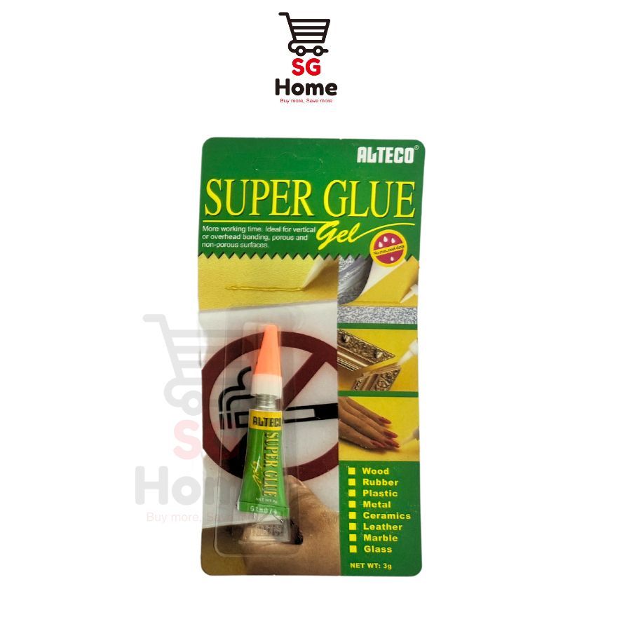 Super Glue | Alteco Gel Super Glue | Metal rubber plastic ceramics plastics acrylic wood