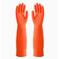 Kitchen Gloves Red Rose Rubber Cleaning Gloves | Multi-Purpose Gloves Protect. Home Dishwashing  38Cm