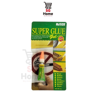 Super Glue | Alteco Gel Super Glue | Metal rubber plastic ceramics plastics acrylic wood