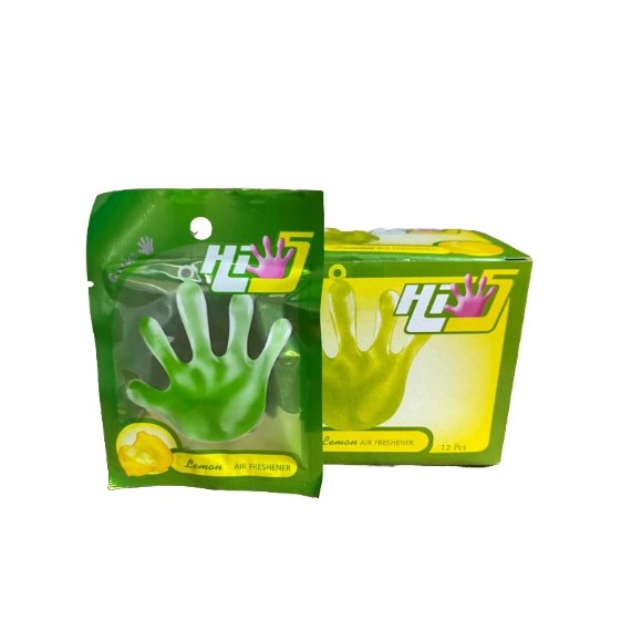 Air Freshener  | Hi5 Hanging Room Car Toilet Hi Five Hi 5 | Cool Blue / Lemon / Lavender 9g/Pcs