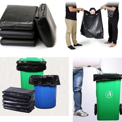 Garbage Bags Trash Bag Heavy Duty Extra Thick Leak Proof Bin Liner Black Garbage Bag | 3 Size